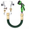 Telescopic hose garden hose high pressure water gun garden car wash hose